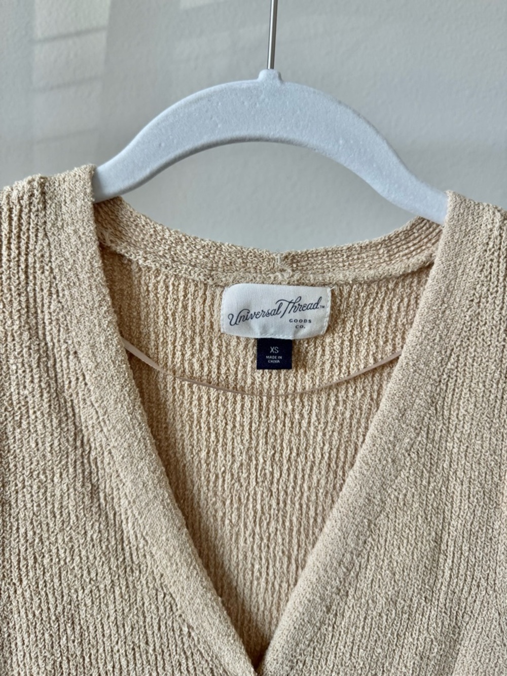 UNIVERSAL THREAD Button-Front Sweater
Vest - Picture 3 of 6